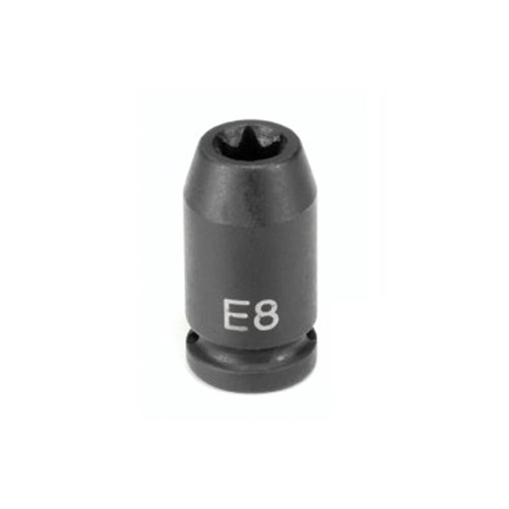 Grey Pneumatic Gre908et 0.25 In. Drive X E8 External Star Impact Socket 729440485337