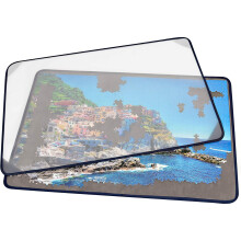 Tektalk Jigsaw Puzzle Board Portable Puzzle Mat with Puzzle Dustproof Cover for Puzzle Storage Puzzle Saver, Non-Slip Surface, Up to 1000 Pieces