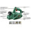 Green Quick and Efficient Tool 1500 550 W Electric Planer 2