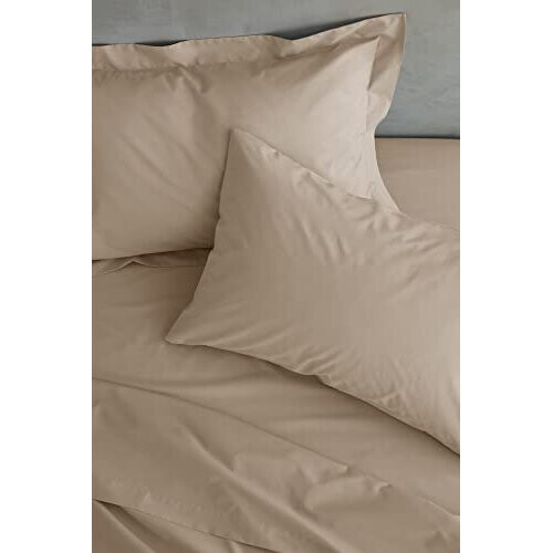 Catherine Lansfield Catherine Lansfield Easy Iron Percale Double Extra Deep Fitted Sheet Natural 2