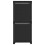 VidaXL vidaXL 6-Cube Display Shelf with Boxes Black Fabric Storage Organiser Unit 12