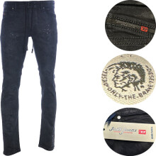 (W28 L31) DIESEL Thommer 069CQ Mens Sweat Jogg Jeans Stretch Slim Fit Casual Relax Pants