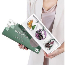 (Round) Aromatherapy Wax Tablet Gift Set Pendant for Gifts