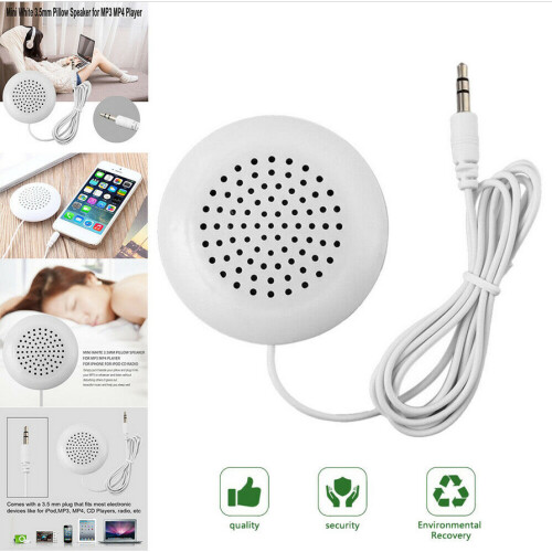 Mini 3.5mm Pillow Speaker For iPhone iPod CD Radio MP3 MP4 Player 1