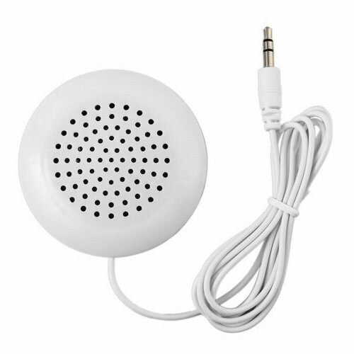 Mini 3.5mm Pillow Speaker For iPhone iPod CD Radio MP3 MP4 Player 2