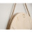 (Tape scale, Classic edition) Wooden hanging rope clock simple creative clock 5