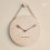 (No scale, Fallen leaves) Wooden hanging rope clock simple creative clock 1