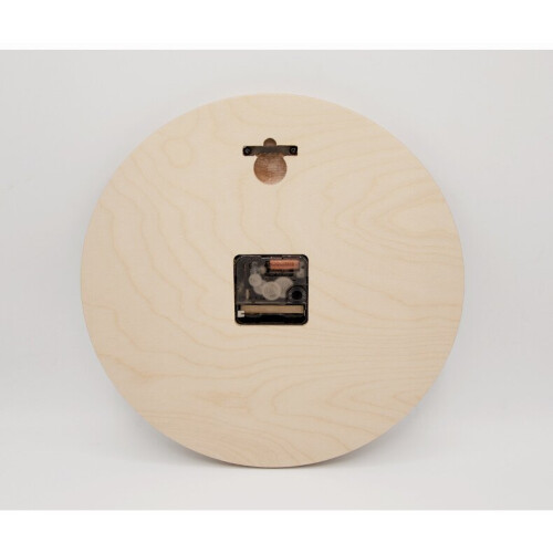 (No scale, Classic edition) Wooden hanging rope clock simple creative clock 2