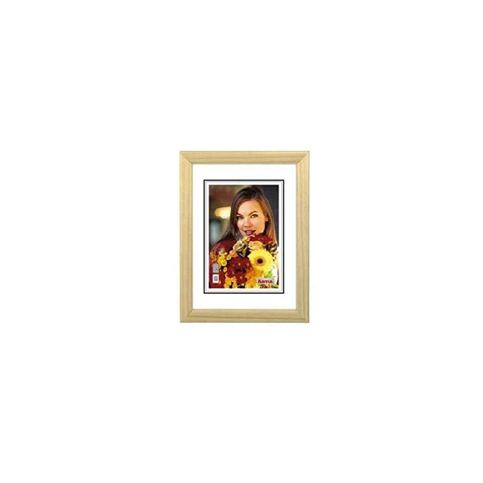 Hama 7 x 10 cm Bella Wooden Photo Frame, Natural