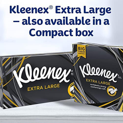 Kleenex Kleenex Extra Large Compact Facial Tissues - 24 Boxes, 44 Tissues Per Box 2