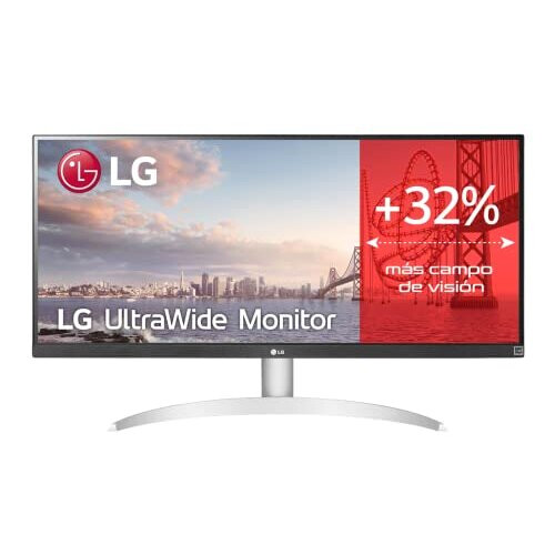 LG Monitor PC LG 29WQ600-W.AEU - Bianco - 2560 x 1080 - IPS - 1ms - AMD FreeSync