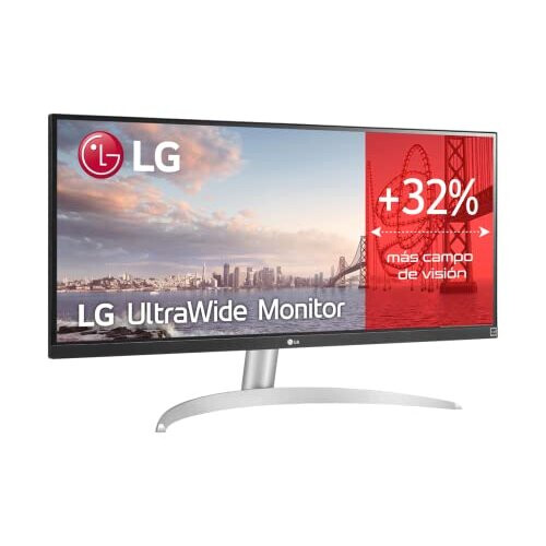 LG Monitor PC LG 29WQ600-W.AEU - Bianco - 2560 x 1080 - IPS - 1ms - AMD FreeSync 2