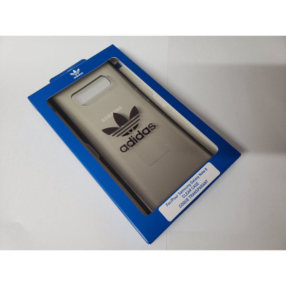 Adidas Samsung Galaxy Note 8 Protective Case Cover Clear