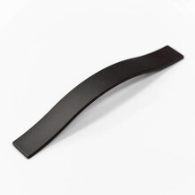 160mm Dark Grey Titanium Curved Strap Handle