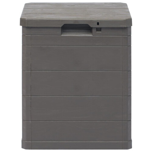 VidaXL vidaXL Garten-Aufbewahrungsbox 90 L Braun 2