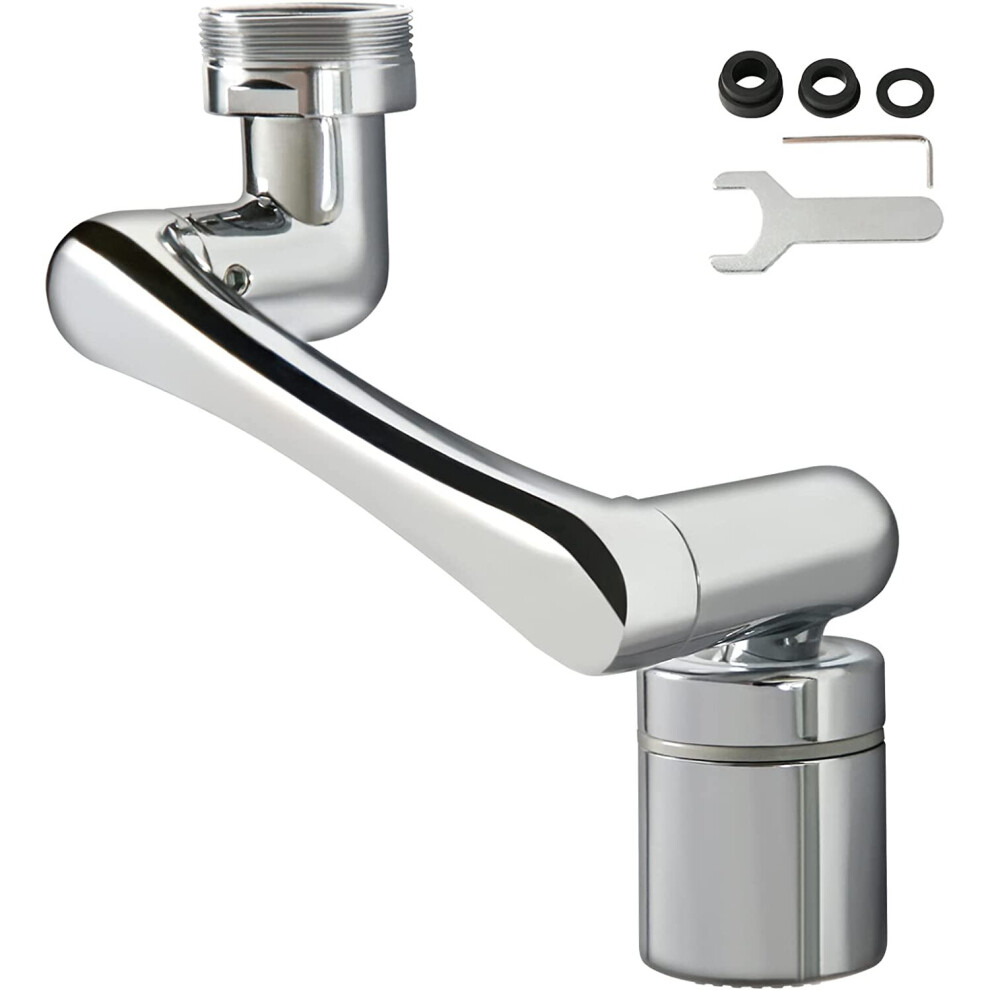 Upgraded 1440Â¡Ã£ Faucet Extender/Faucet Aerator, 1080+360 Degree Large Angle Rotatable Multifunctional Extension Faucet Adapter, Universal Faucet 781238423969