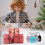 Mini Combination Padlocks, 4pcs Small Zipper Locks with 3 Digits 6