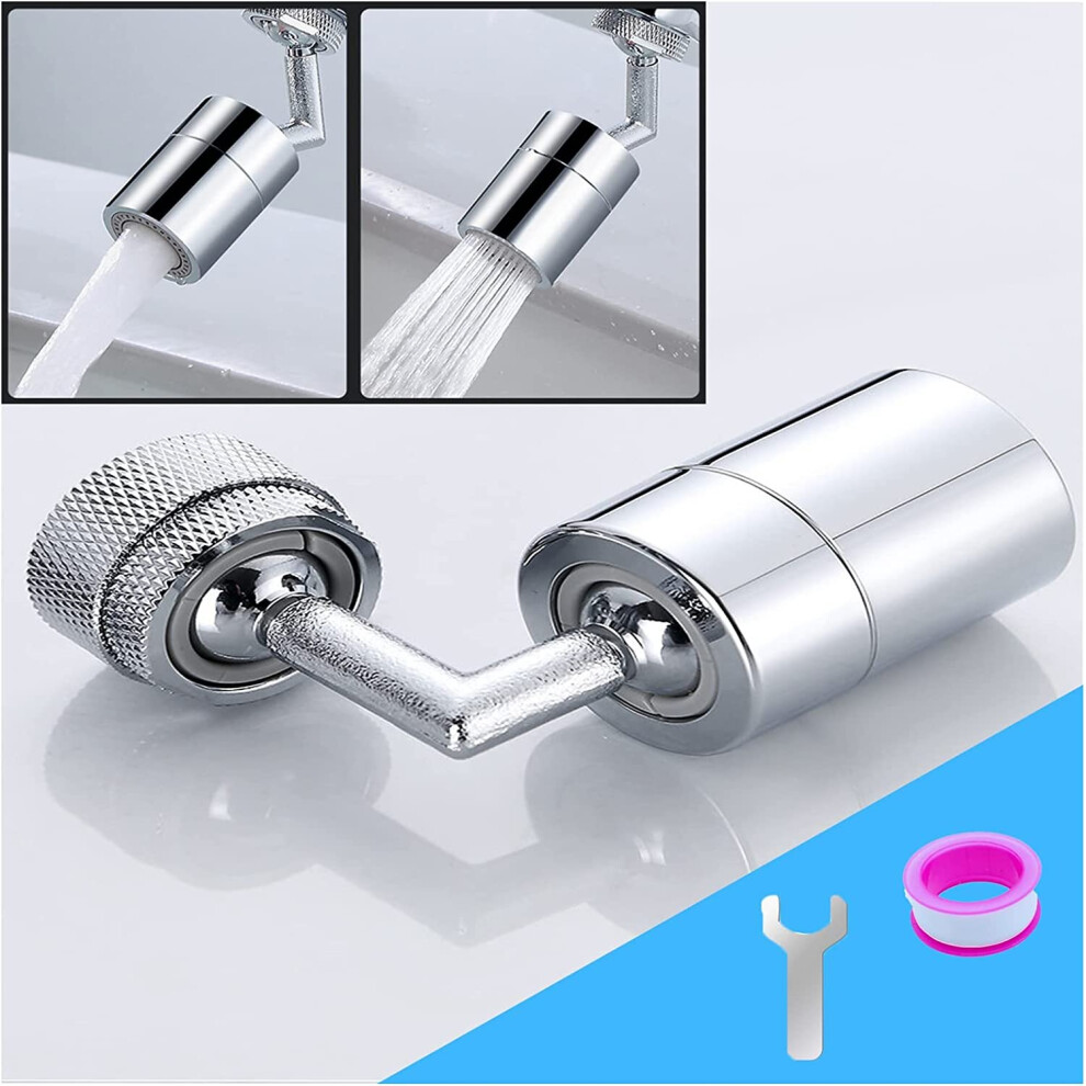 Faucet Extender Rotating Faucet Extender, 720 Degree Rotatable Faucet Aerator,Pure Copper Swivel Faucet Attachment ,With 2 Water Outlet Modes,For 781238423341