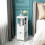 Costway Bathroom Floor Cabinet Multifunctional Side Storage Cabinet Simple 2