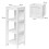 Costway Bathroom Floor Cabinet Multifunctional Side Storage Cabinet Simple 3