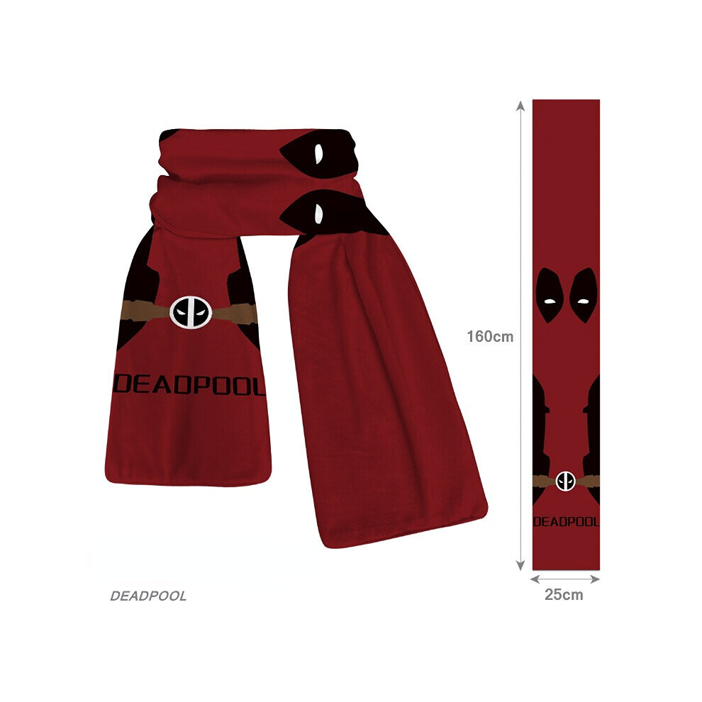 (Deadpool) NEW'C Super hero Pattern Scarf Outdoor Winter Warm