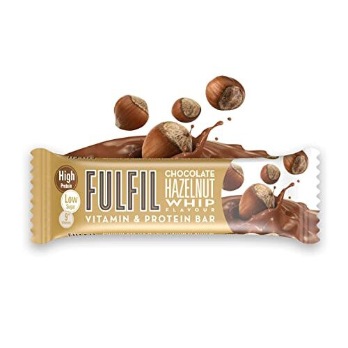 Fulfil FULFIL Chocolate Hazelnut Whip High-Protein Bar - 20g Protein,  2