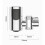 (silver, Send filter) Electric faucet 3 seconds without installation 12