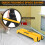 Costway Twin Pack Folding Sawhorses Tool Stands Power Tools Convenient Handle 4