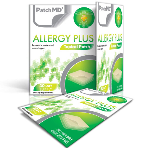 PatchMD Allergy Plus Topical Patch - 30 Daily Patches 1