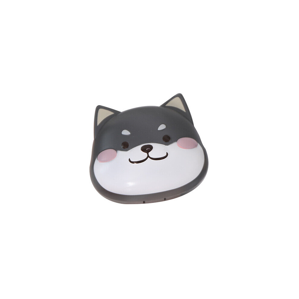 (grey) Stereoscopic contact lens case cartoon cute