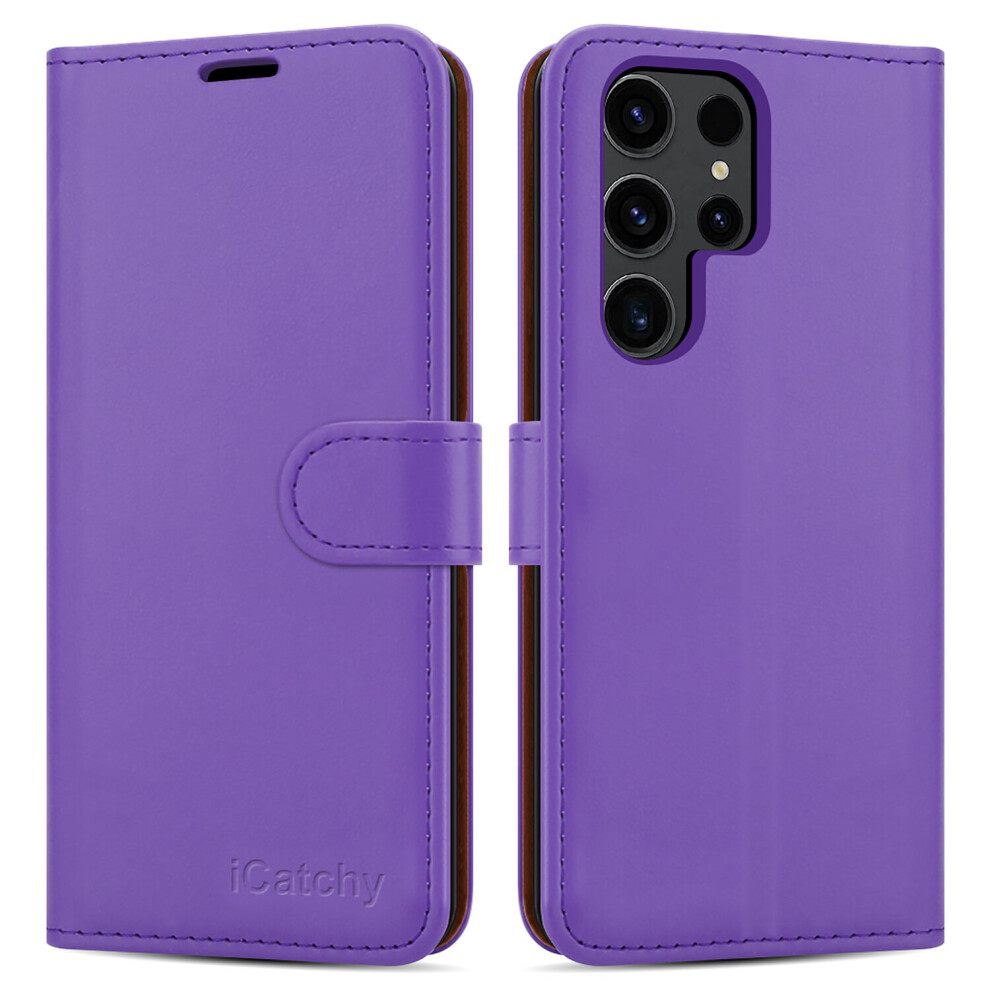 (Lilac) Samsung Galaxy S23 Ultra Wallet Phone Cover Not,Specified 5056298015351