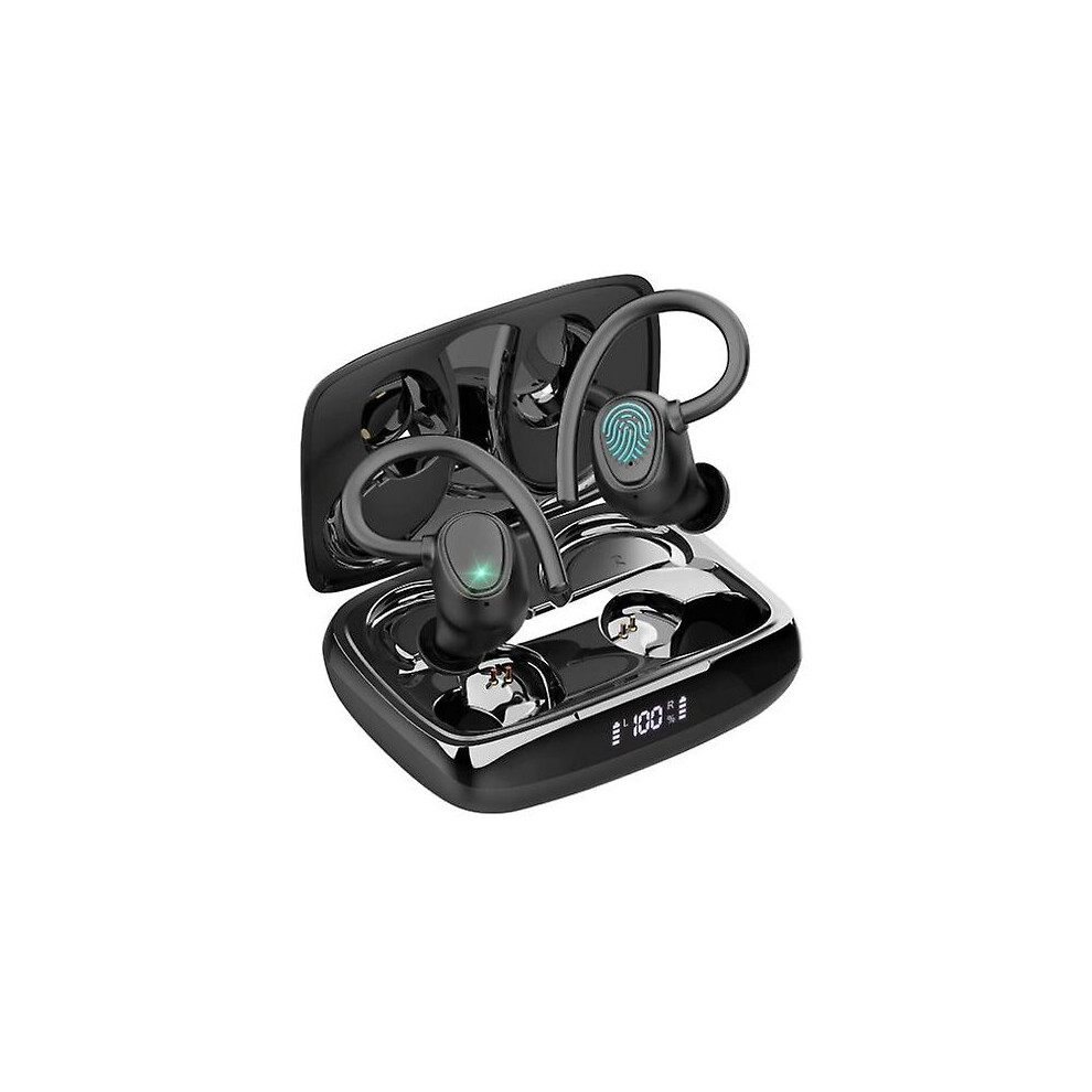 (Black) Wireless Earbuds Bluetooth Headphones Noise Cancelling Stereo Earphones Black 768611138276