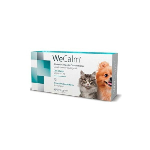 WEPHARM WECALM DOG & CAT COMPLEMENTARY FOOD 10 TABLETS
