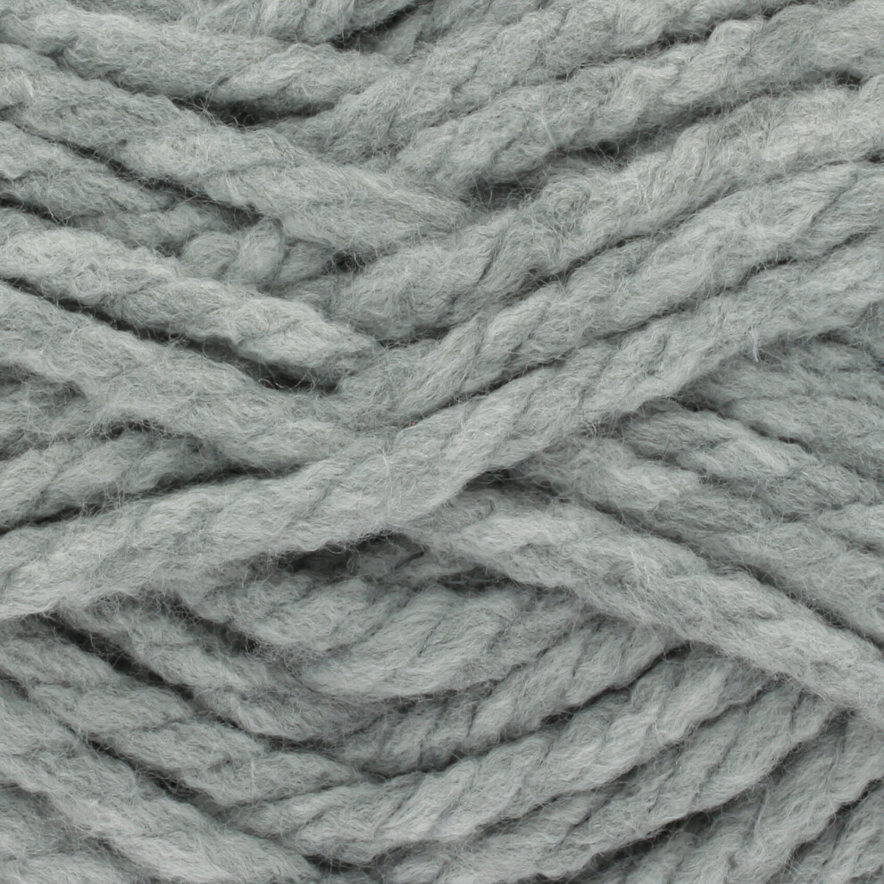 (Grey (4430)) King Cole Big Value BIG Mega Chunky Yarn 250g