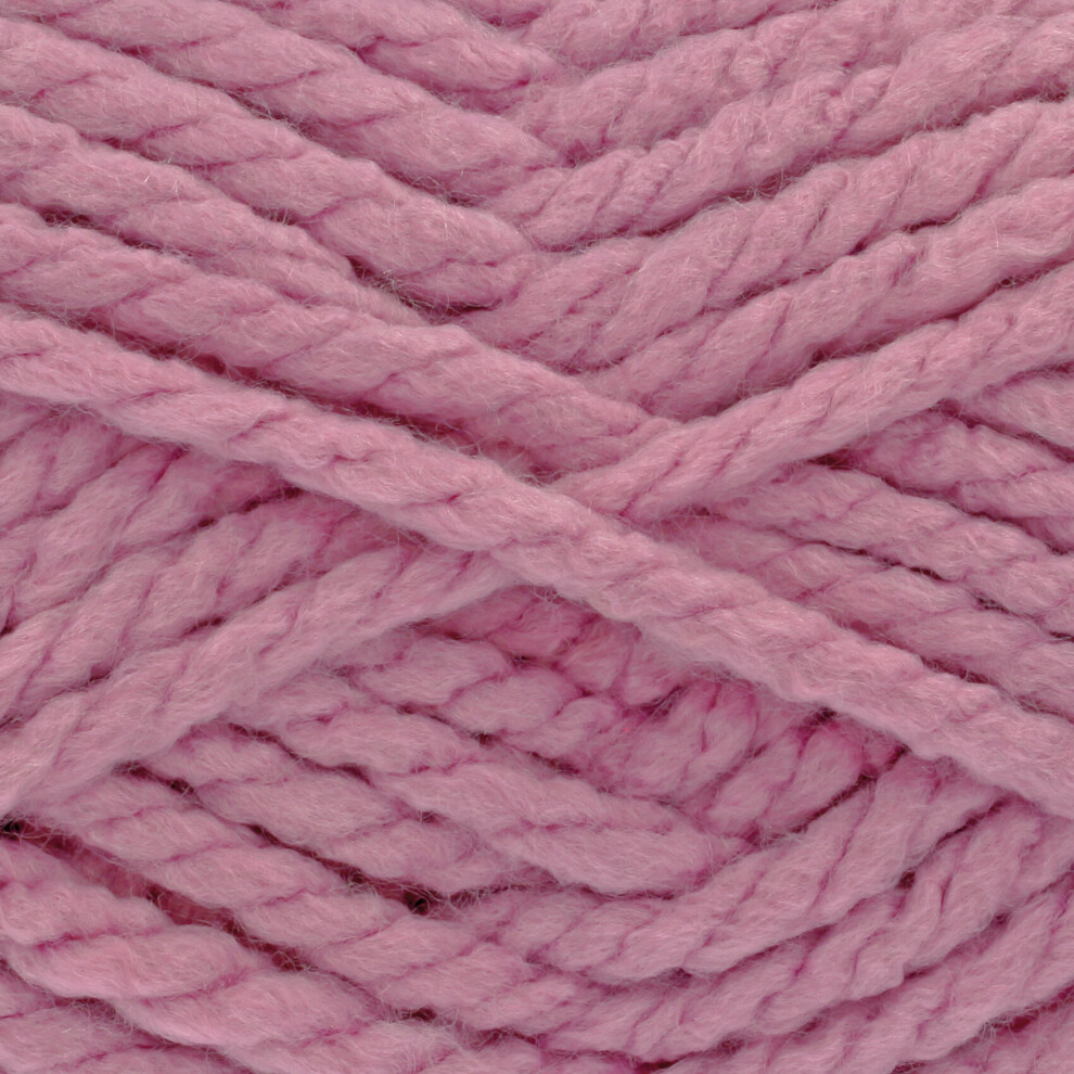 (Dusty Pink (4428)) King Cole Big Value BIG Mega Chunky Yarn 250g