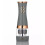 Tower Tower T847004GRY Salt & Pepper Mill, Ceramic Grey and Rose Gold 1