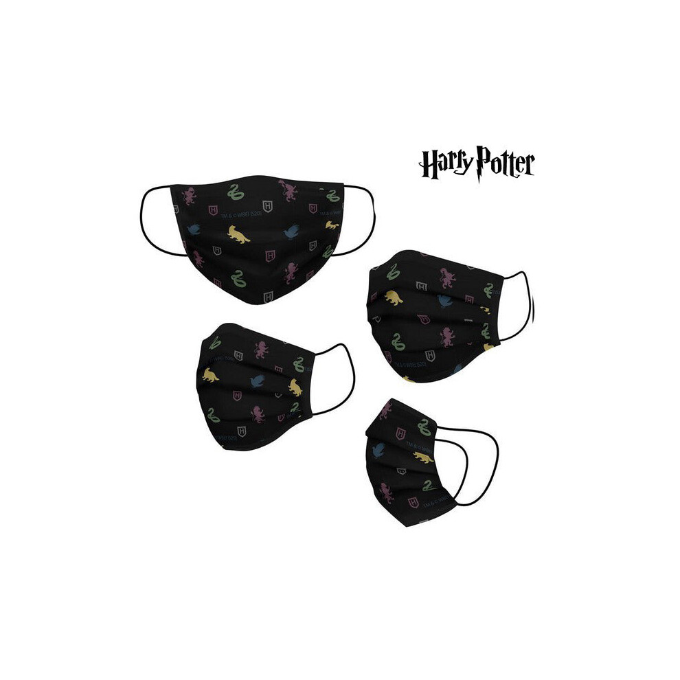 Harry Potter Hygienic Reusable Fabric Mask Adult Black