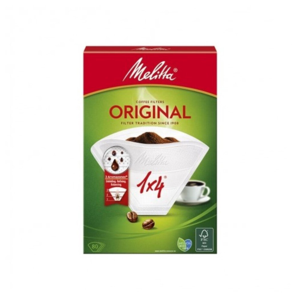 Filter Melitta Coffee-maker (80 uds)