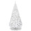 Costway 5 FT White Artificial Christmas Tree Xmas Pine Tree w/Solid Metal Legs 1