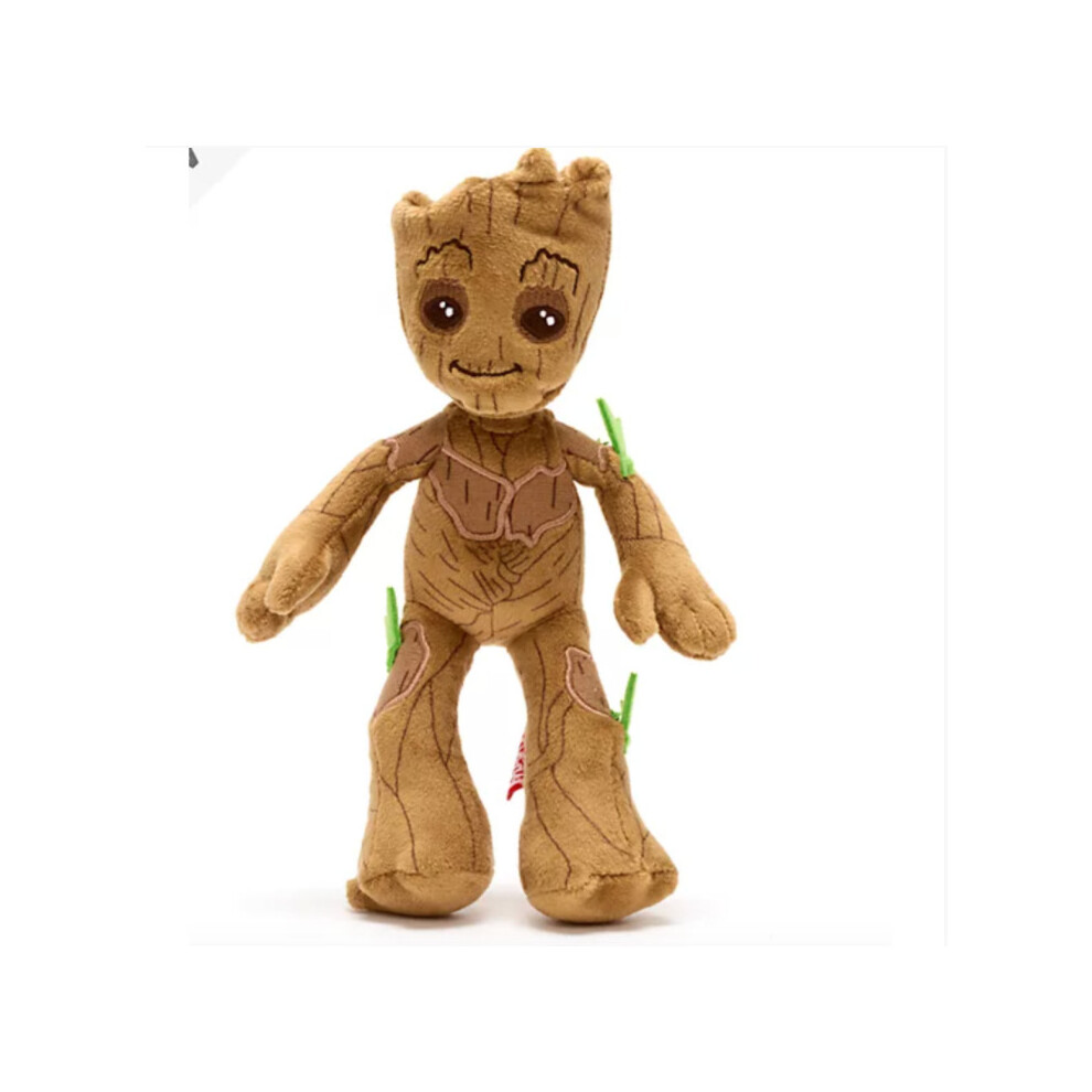 Disney Soft Toy GROOT Mini Brown Bean Bag Plush Guardian of the Galaxy