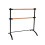 Casart 4ft Ballet Barre Freestanding Double Dance Bar Height-Adjustable 100kg 1