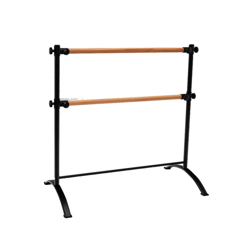 Casart 4ft Ballet Barre Freestanding Double Dance Bar Height-Adjustable 100kg