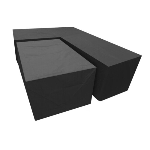 Outdoor Garden Waterproof Furniture Corner Cover Rattan L Shape Sofa on OnBuy