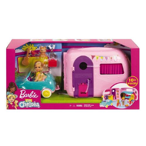 Barbie Barbie Askshy Haustierbedarf MX11451 Camping-Spielset