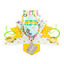 Easter Card For A Nephew Happy Easter Decorated Egg Pop Up Easter Card