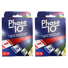 Mattel Phase 10 Kartenspiel - 2er-Pack