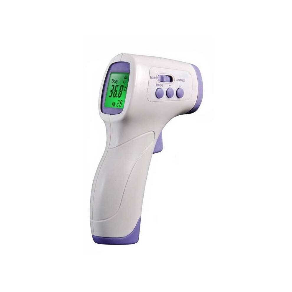 3 Color Backlight Forehead Digital Infrared Thermometer Body Object Non-Contact Thermometer