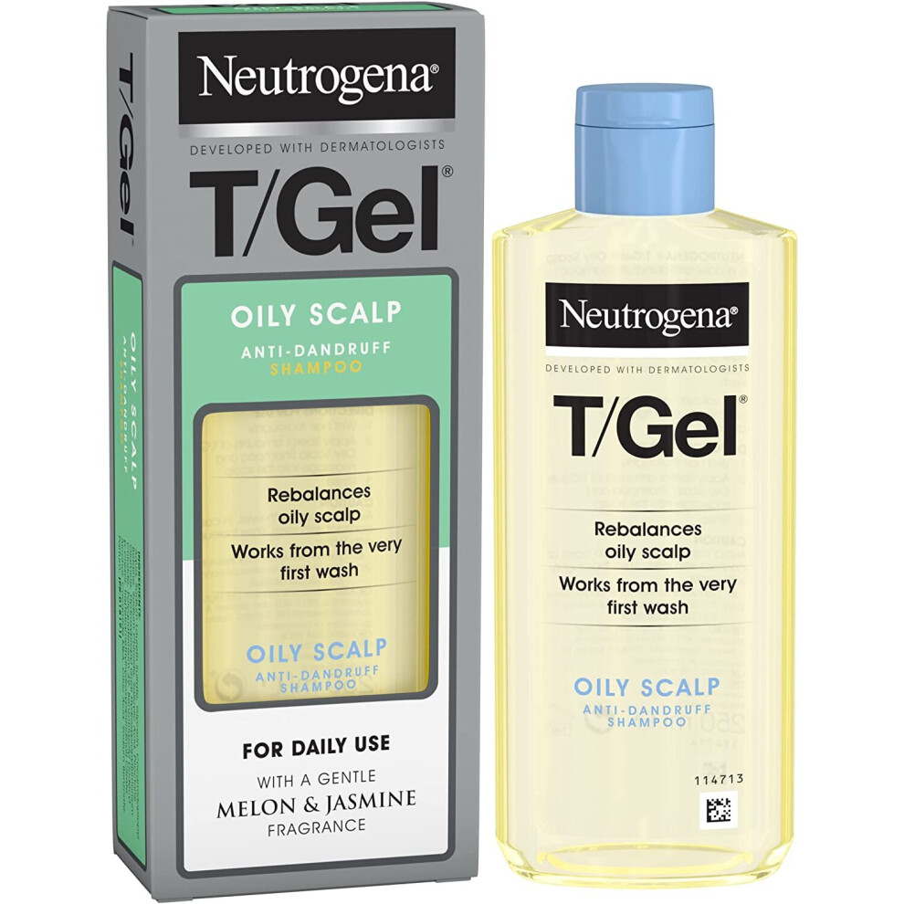 Neutrogena T/Gel Anti-Dandruff Shampoo for Dry Hair, Mix, 250 ml