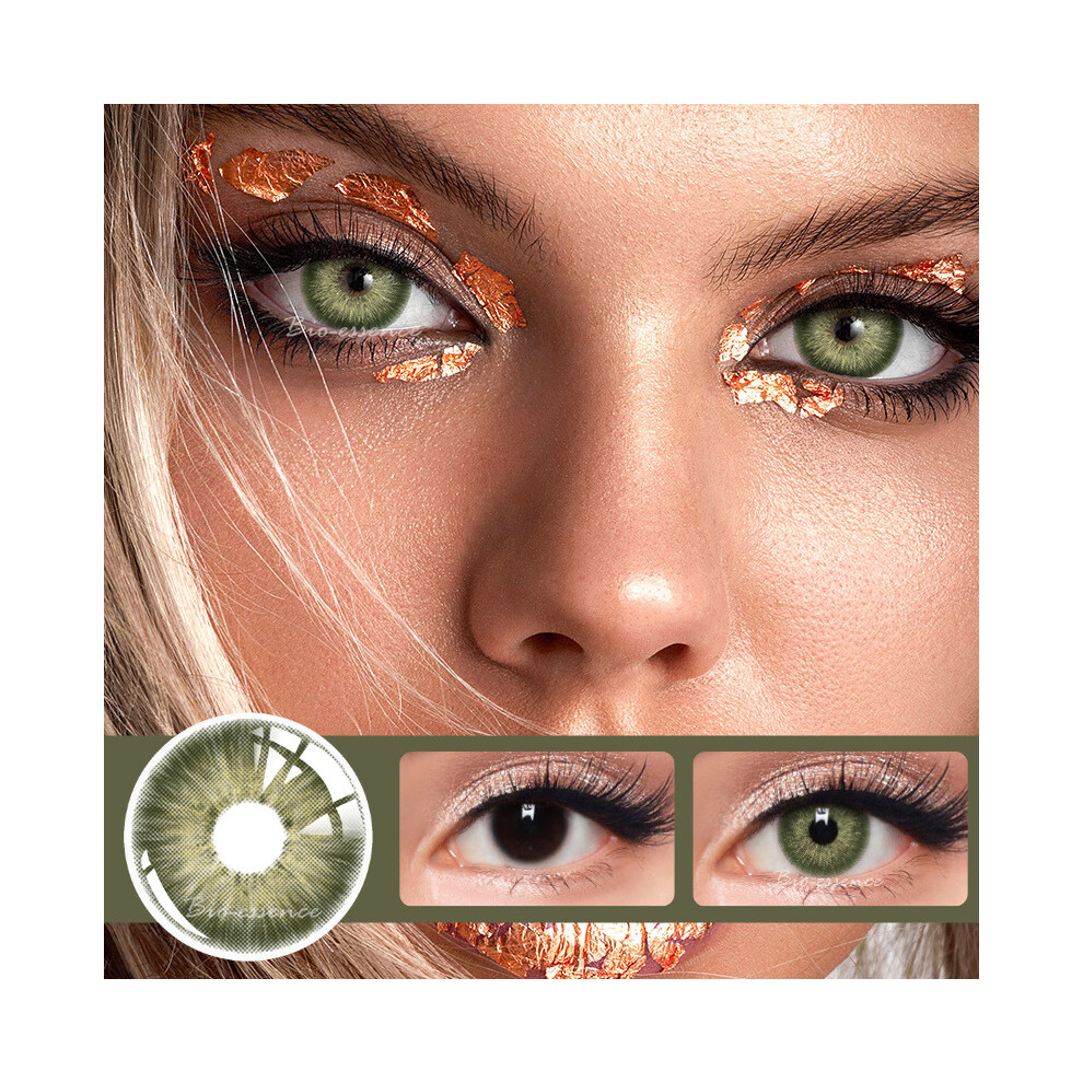 (green) NEW'C Colored Natural Look Contact Lenses