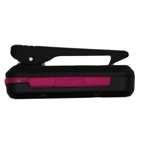Gymboss miniMAX Interval Timer and Stopwatch - Black / Pink SOFTCOAT 2